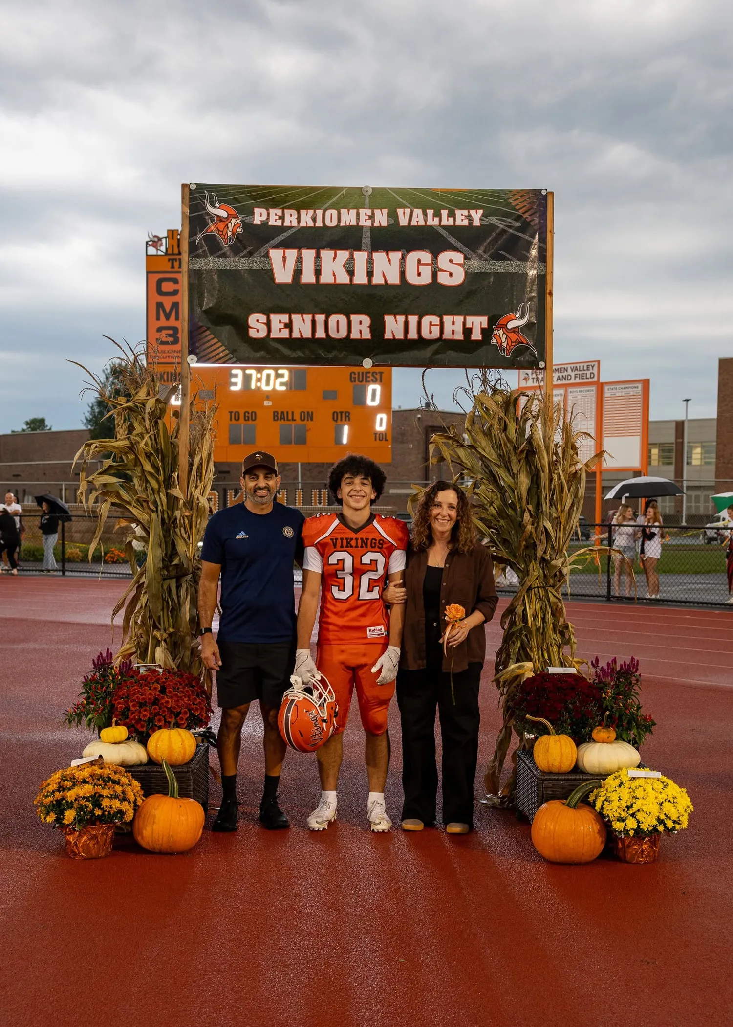 Senior with Family