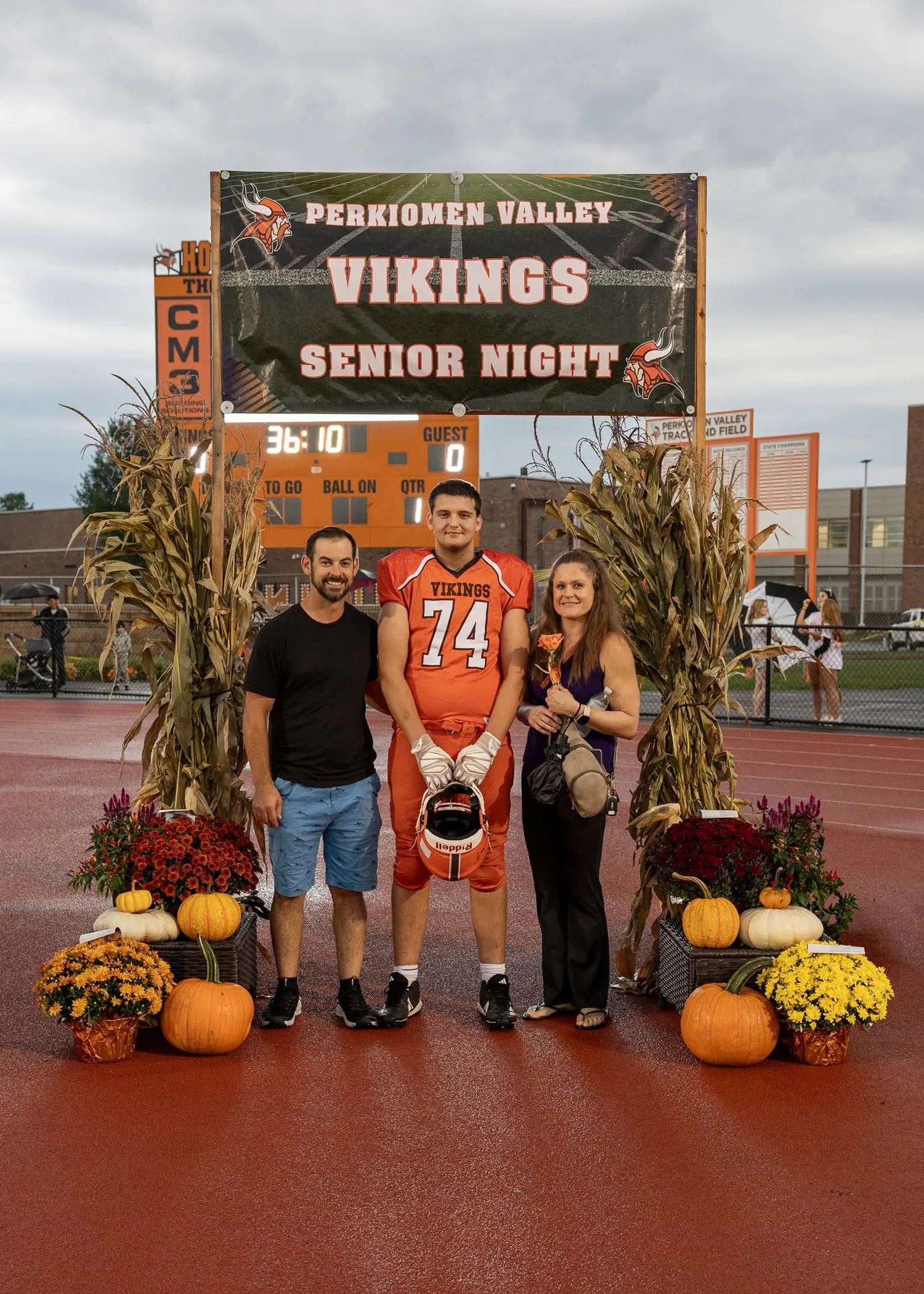 Derrick with Family
