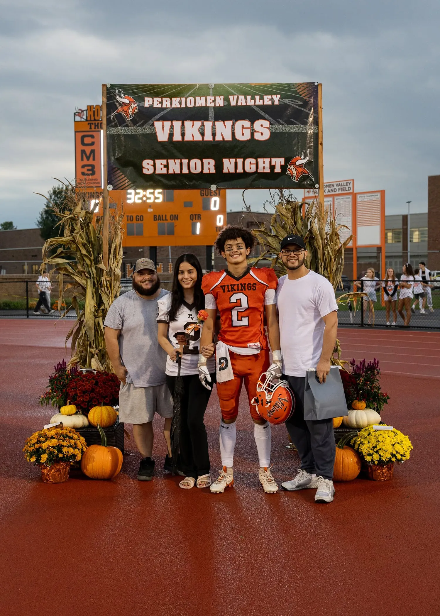 Mikey with Family
