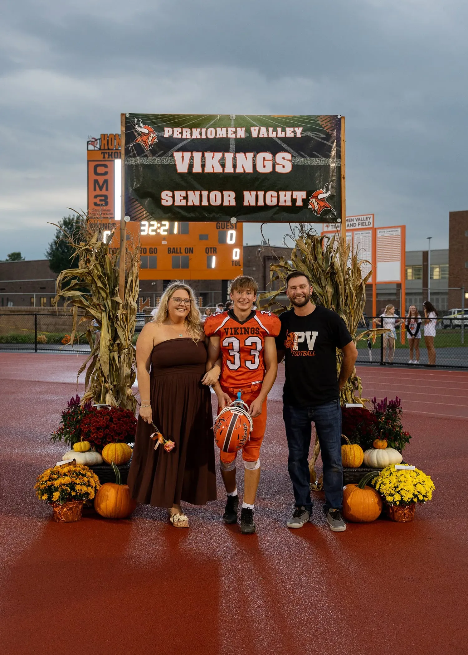 Senior with Family
